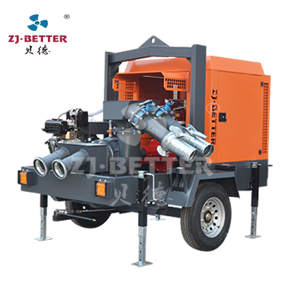 柴油機移動排水泵車